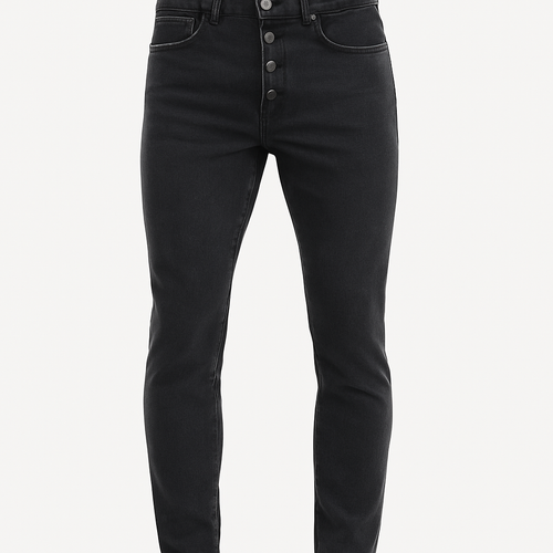 Black Denim Jeans - Sun Impact Pants