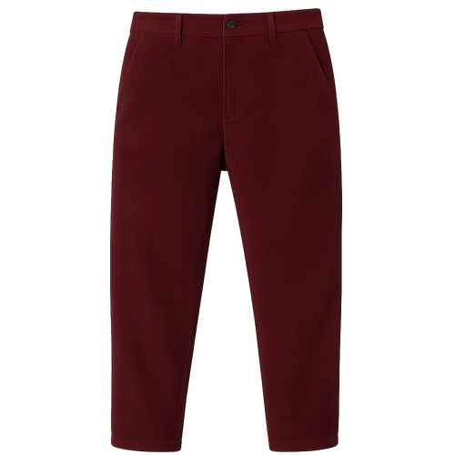Burgundy Corduroy Pants - Sun Impact Pants