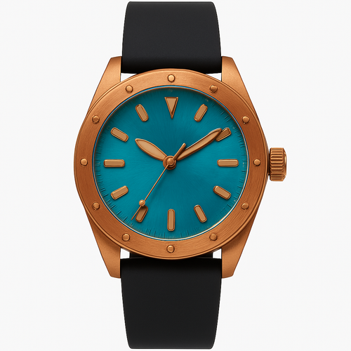 Copper Dive Watch - Sun Impact Watches