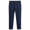 Navy Wool Trousers - Sun Impact Pants