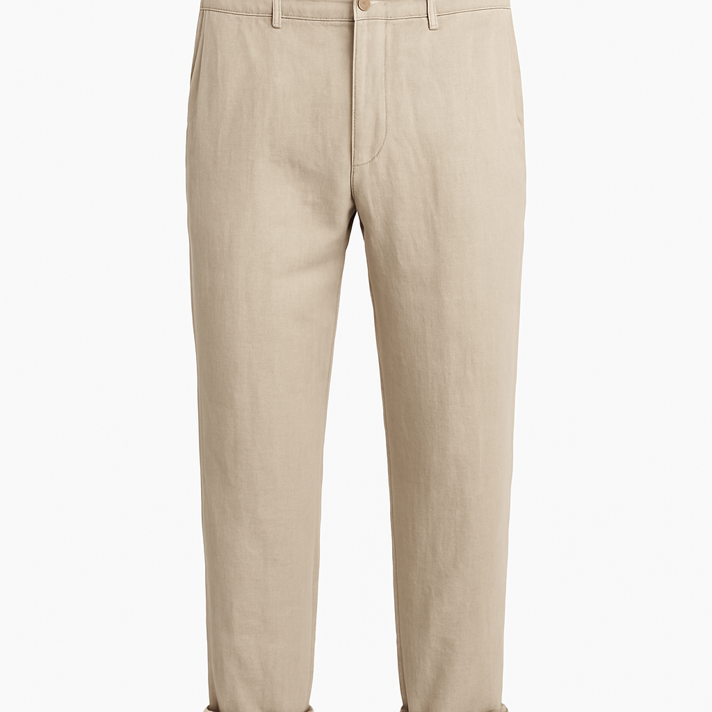 Stone Linen Chinos - Sun Impact Pants
